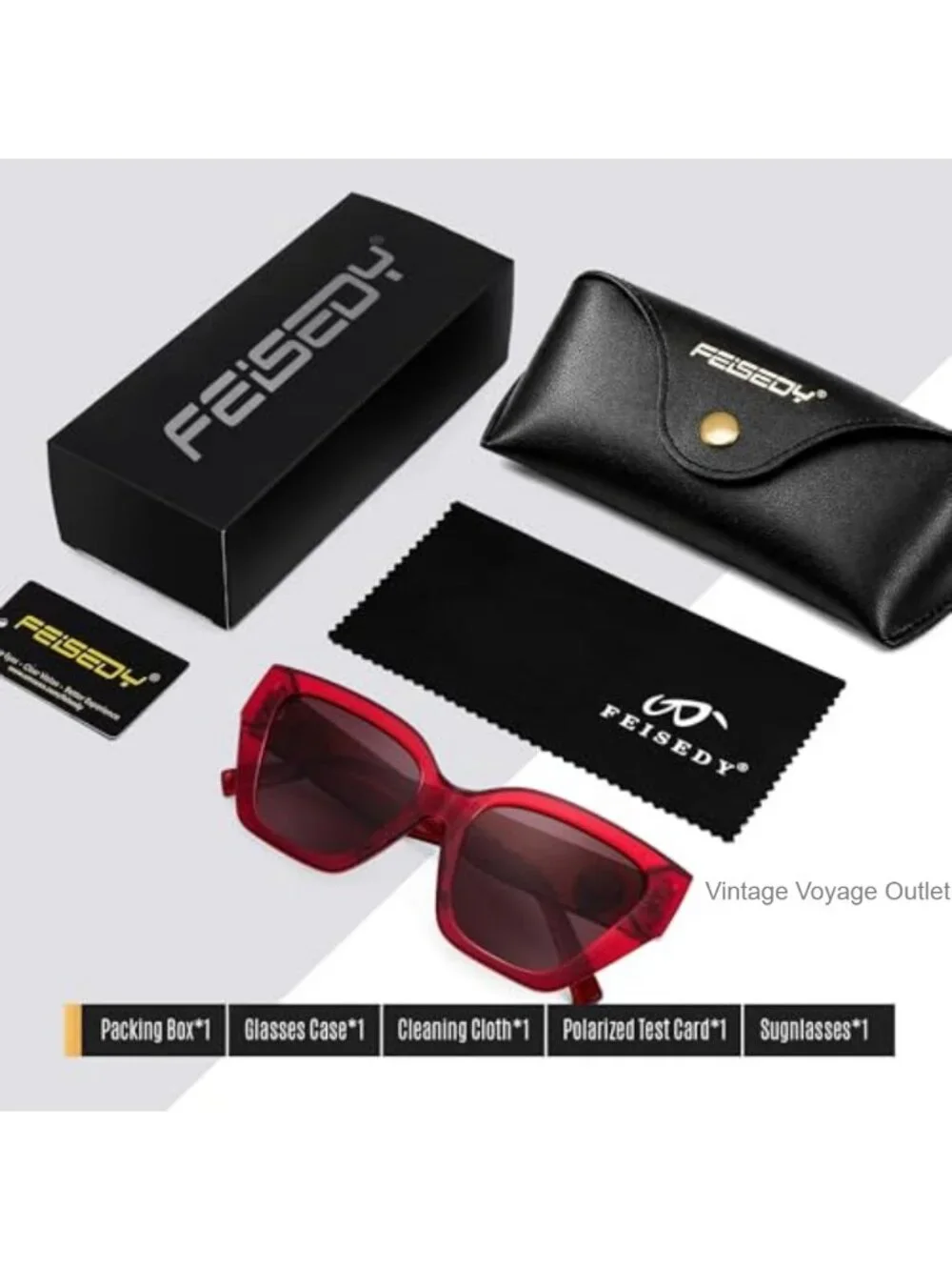 Polarized Cat Eye Sunglasses UV400 Protection Retro Style Driving